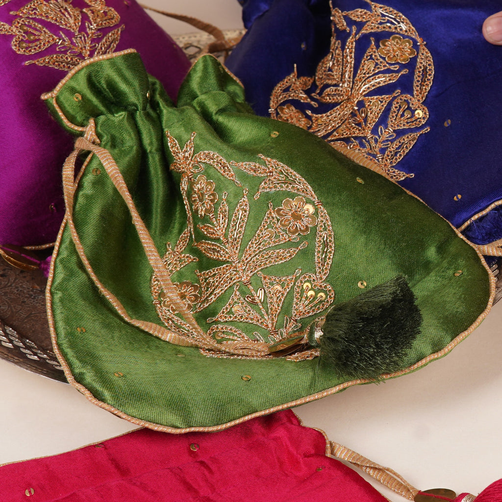 NOORI POTLI MEHENDI GREEN