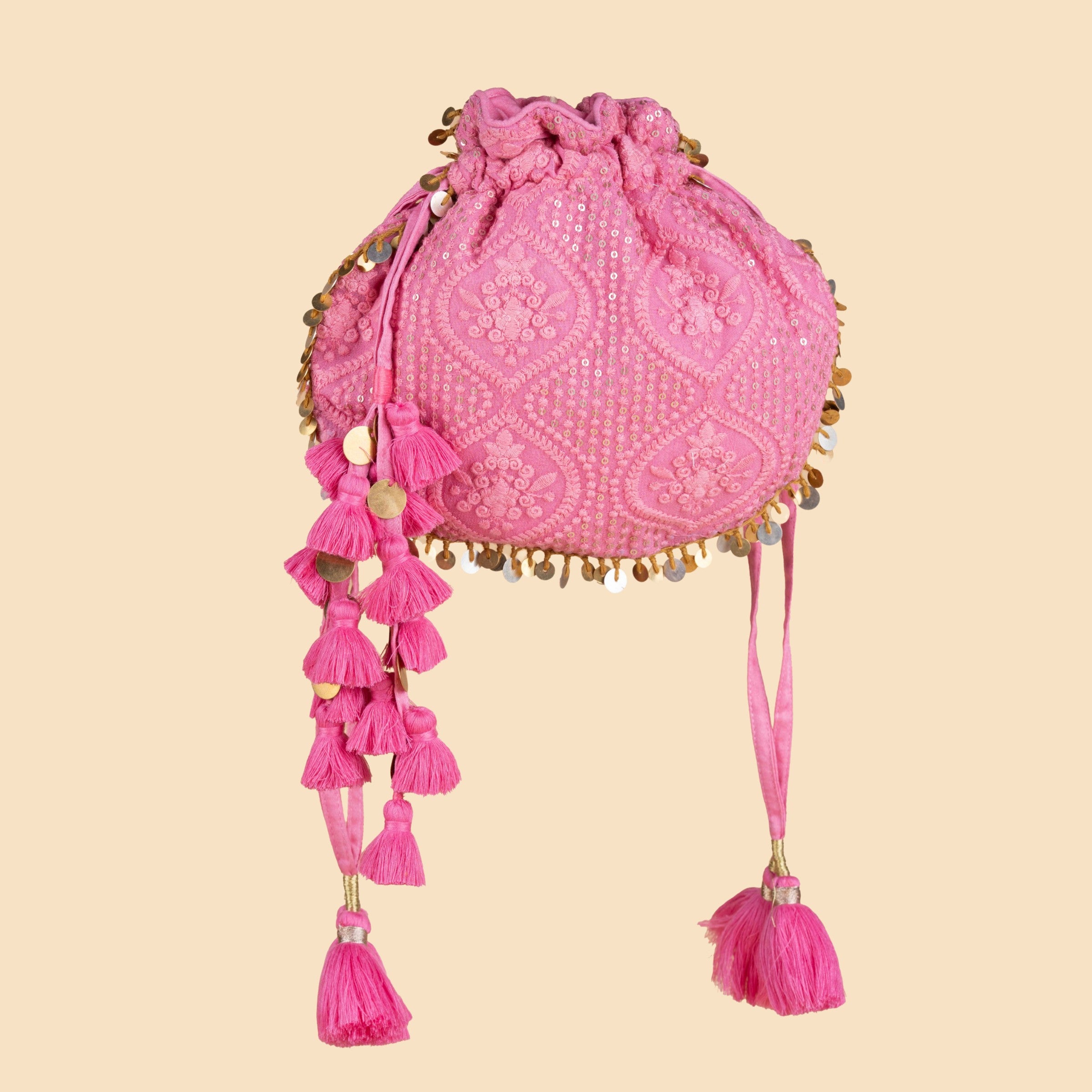 ROOHANI POTLI LIGHT PINK