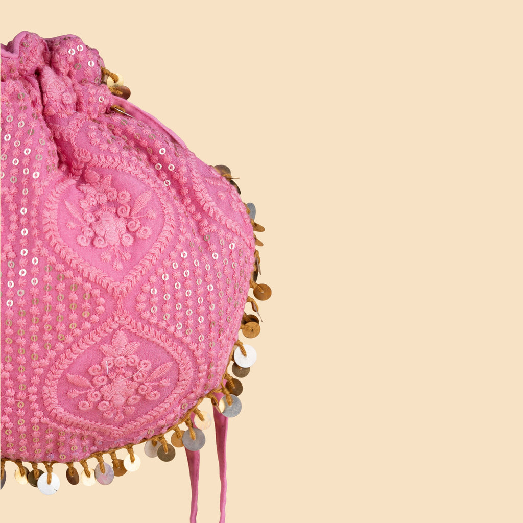 ROOHANI POTLI LIGHT PINK