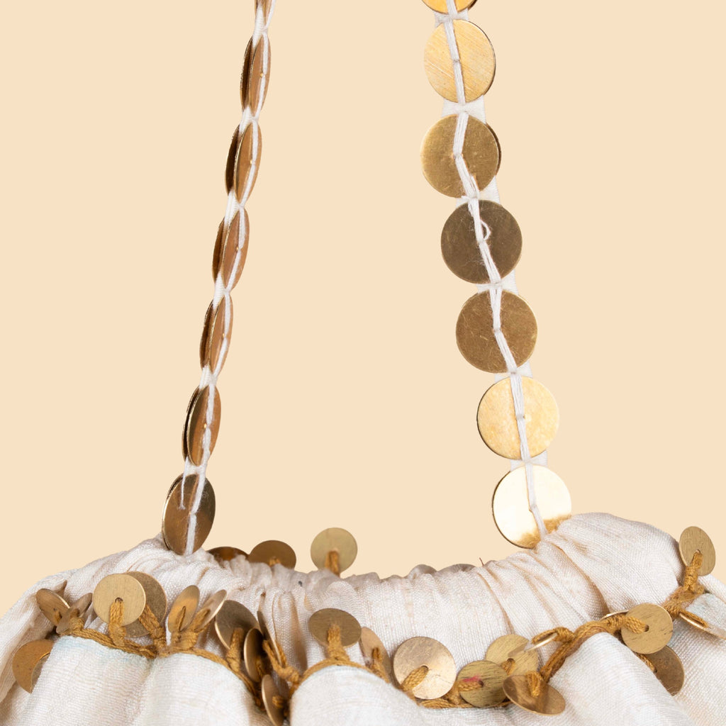 GULBAHAAR POTLI OFF-WHITE