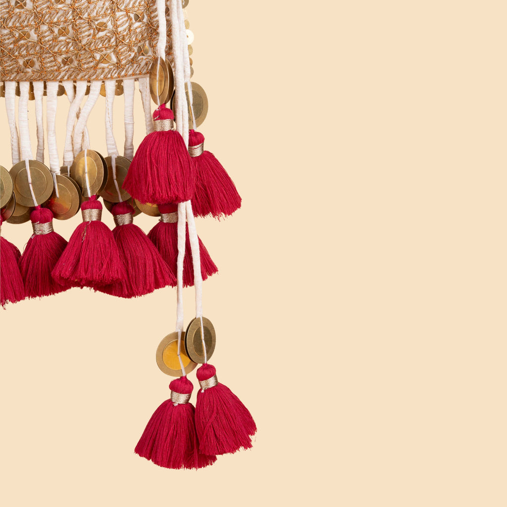 GULBAHAAR POTLI OFF-WHITE