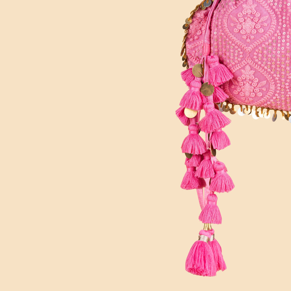 ROOHANI POTLI LIGHT PINK