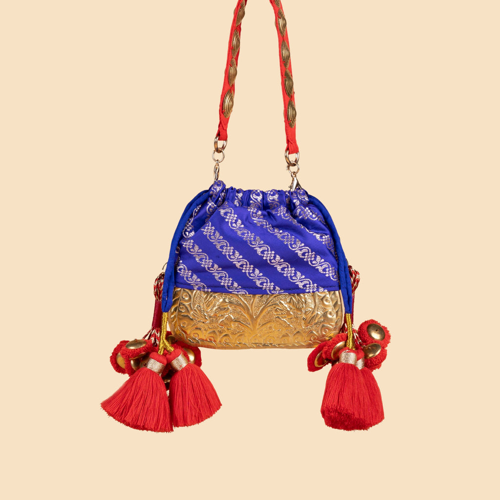 MOON BAG BLUE