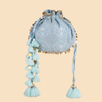 ROOHANI POTLI BLUE