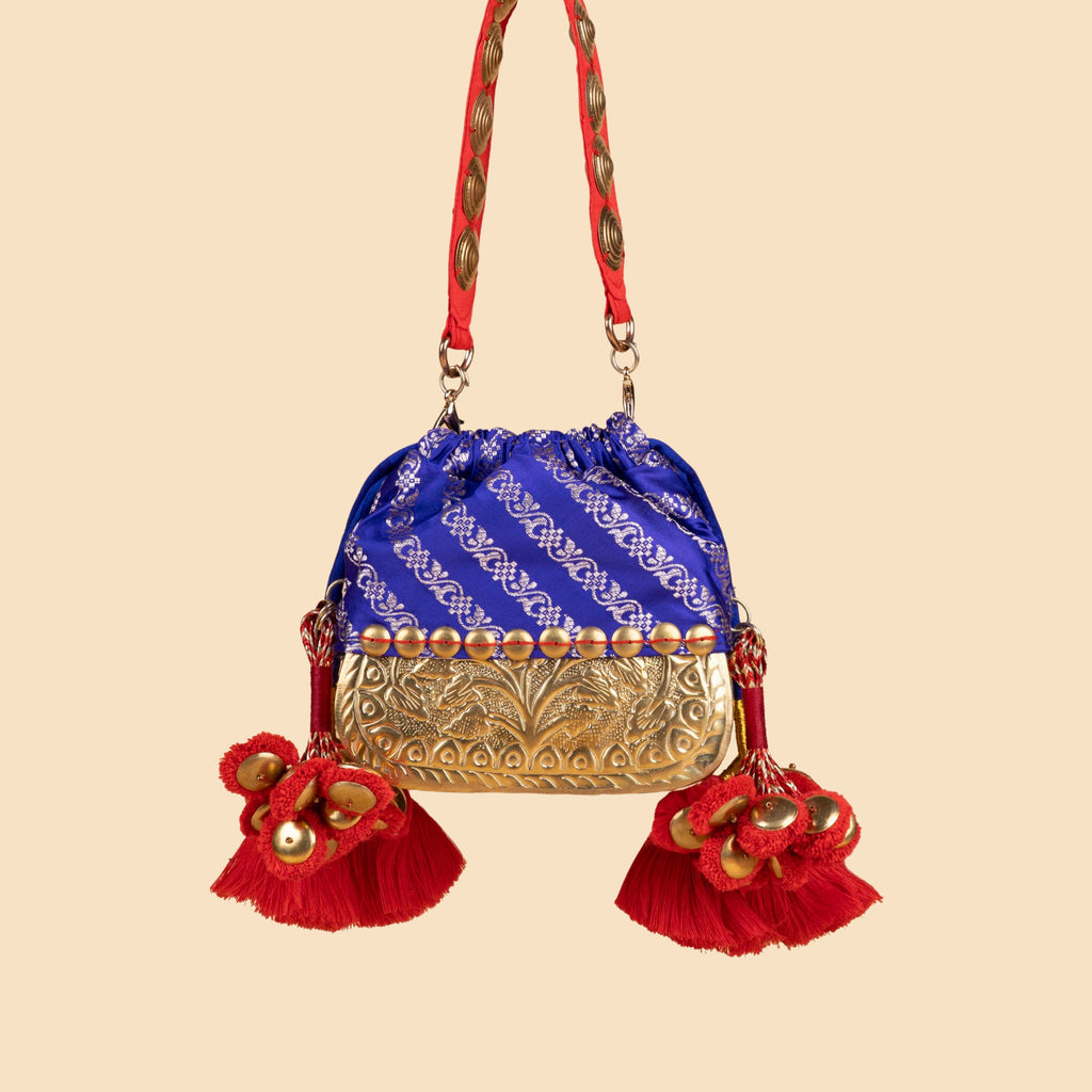 MOON BAG BLUE