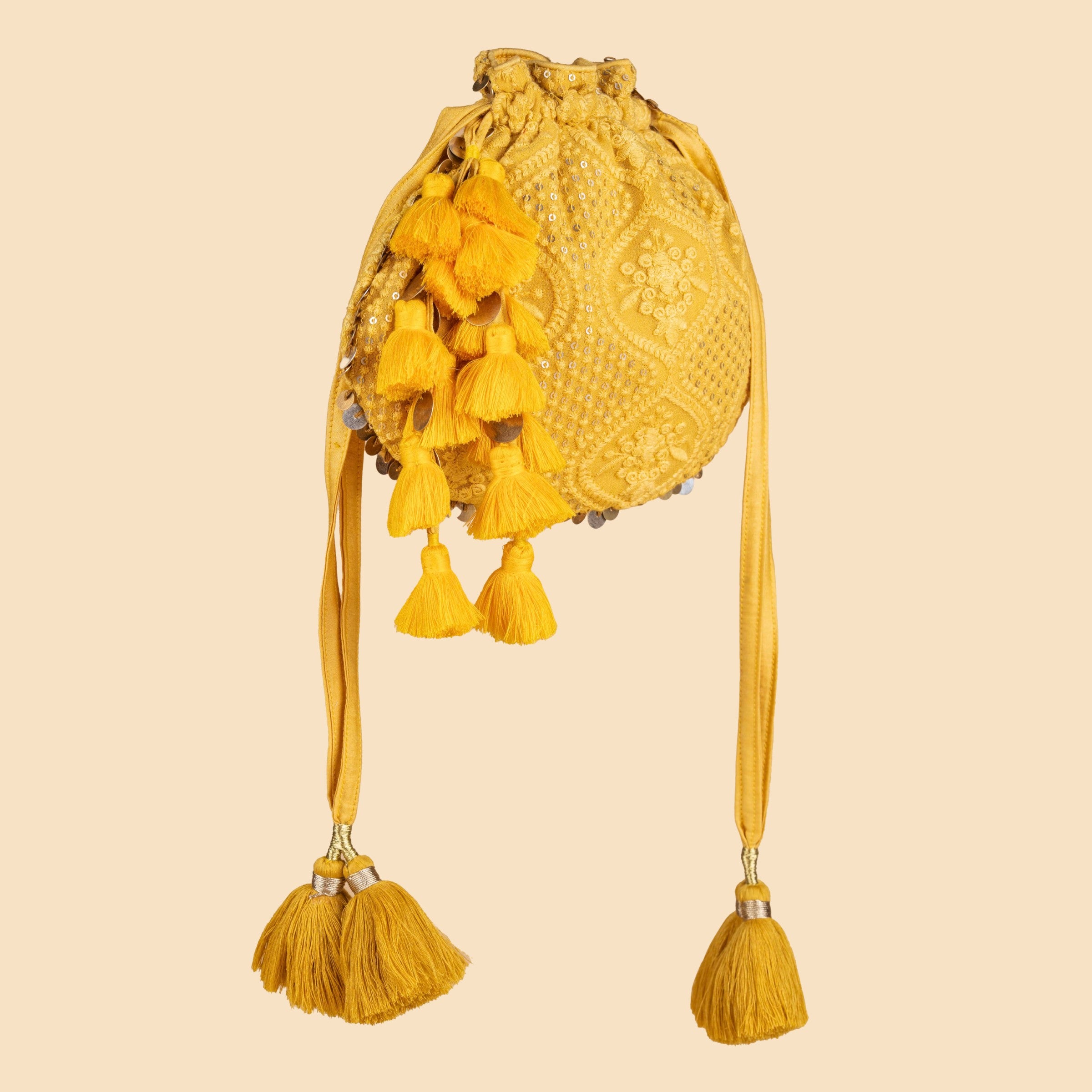 ROOHANI POTLI YELLOW