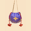 SAHAR POTLI BLUE