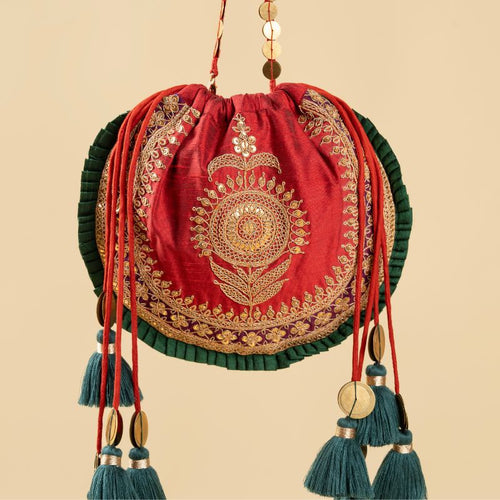HEER POTLI MAROON