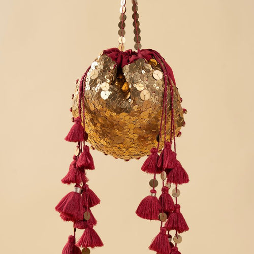 CHAAND POTLI MAROON