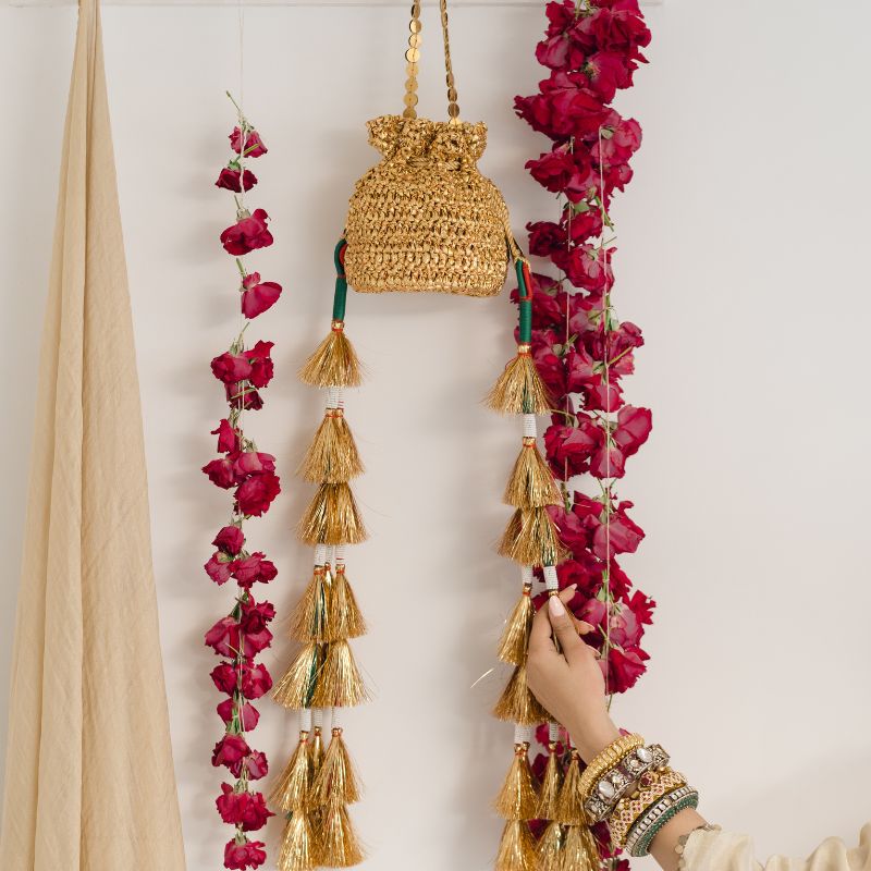 ANVI POTLI LONG TASSEL