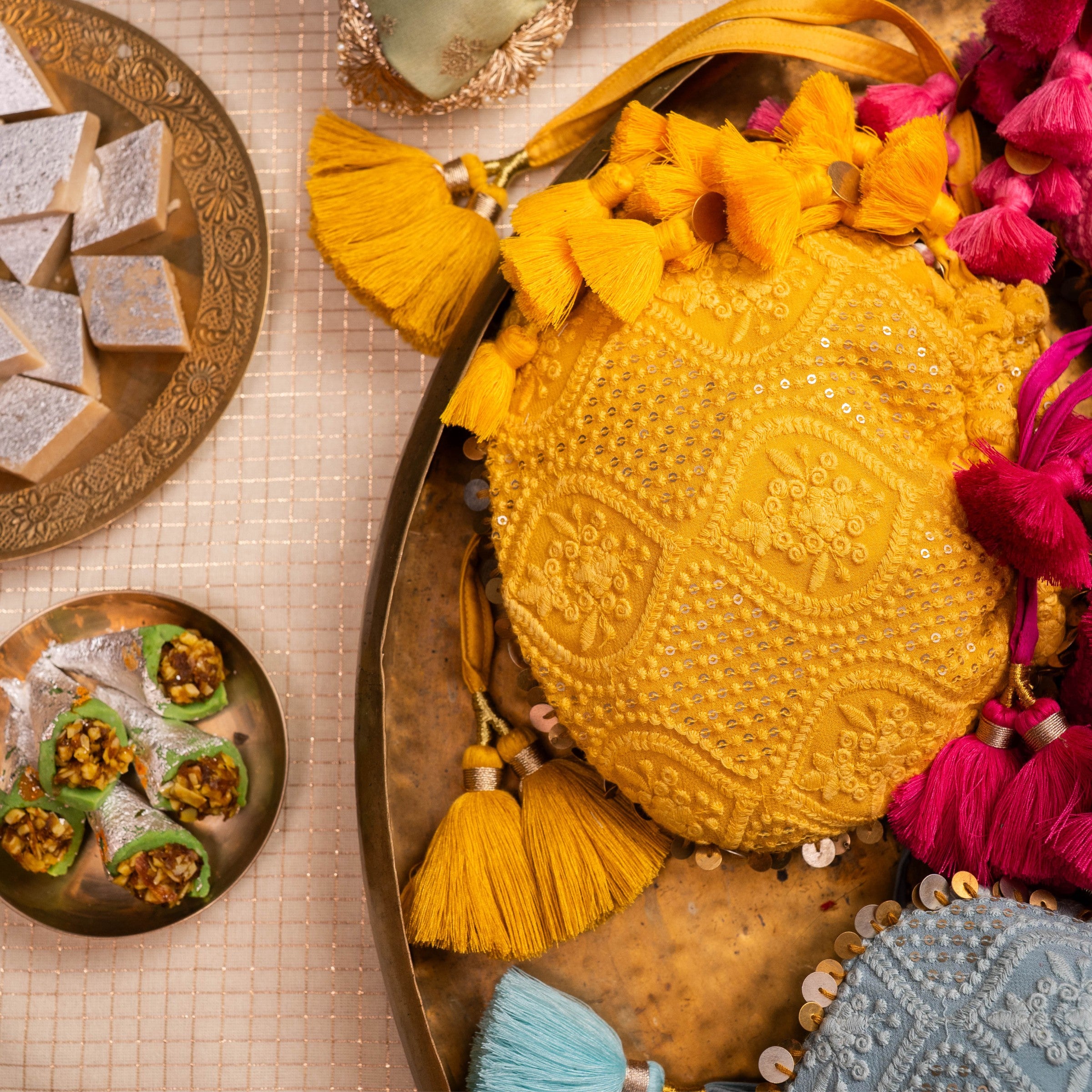 ROOHANI POTLI YELLOW