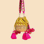 MOON BAG LIME GREEN