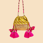 MOON BAG LIME GREEN