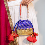MOON BAG BLUE