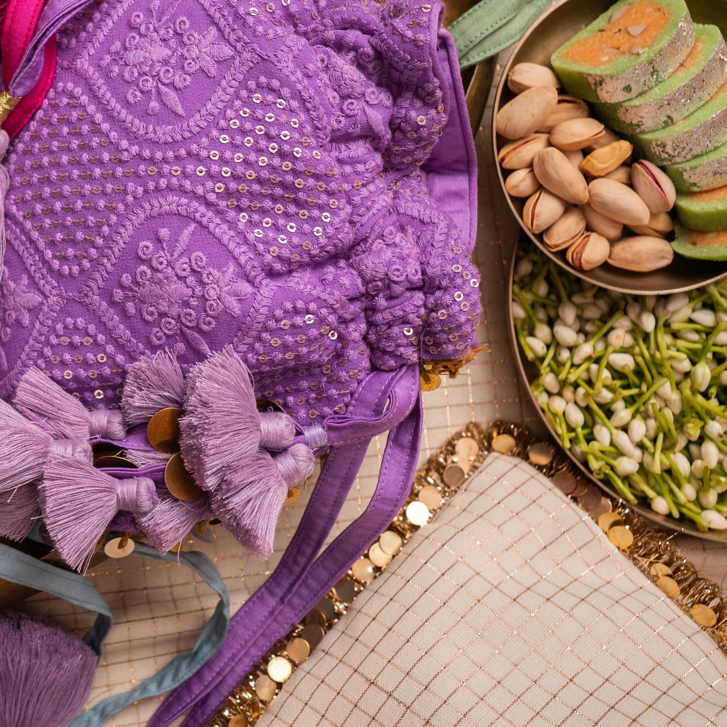 ROOHANI POTLI PURPLE