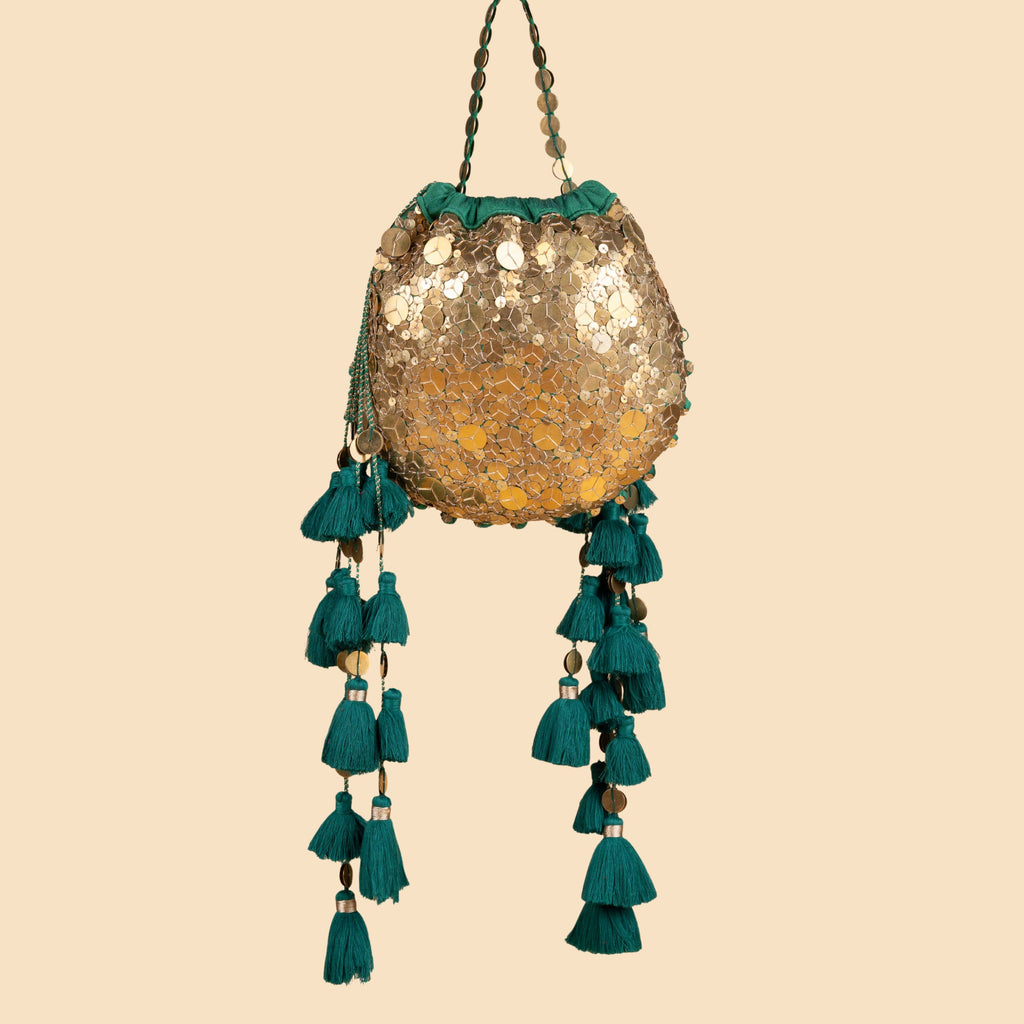 CHAAND POTLI (GREEN)