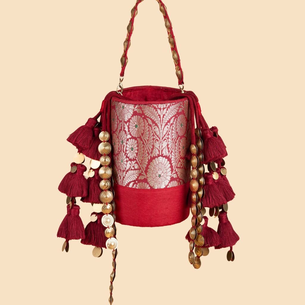 SUNDARI BUCKET MAROON