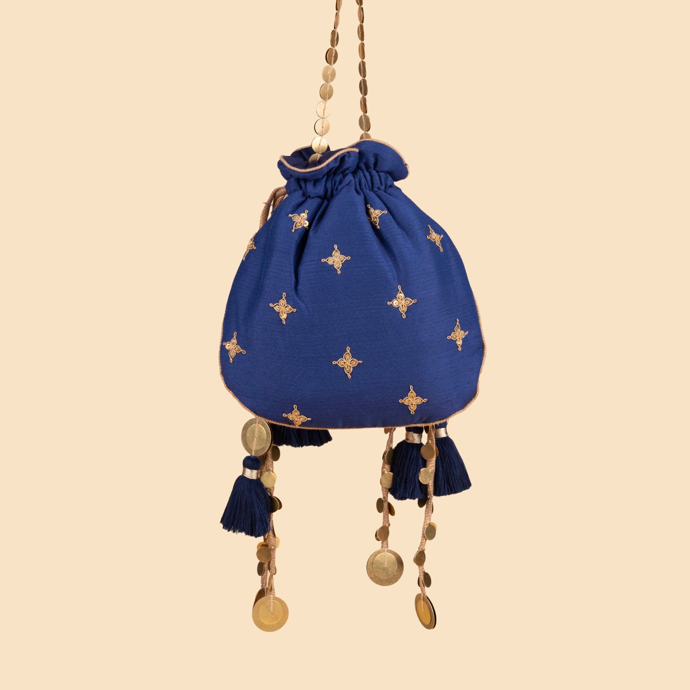 MIRAYA POTLI NAVY BLUE