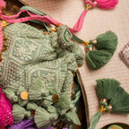 ROOHANI POTLI LIGHT GREEN