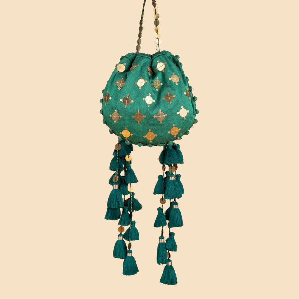 CHAAND POTLI (GREEN)