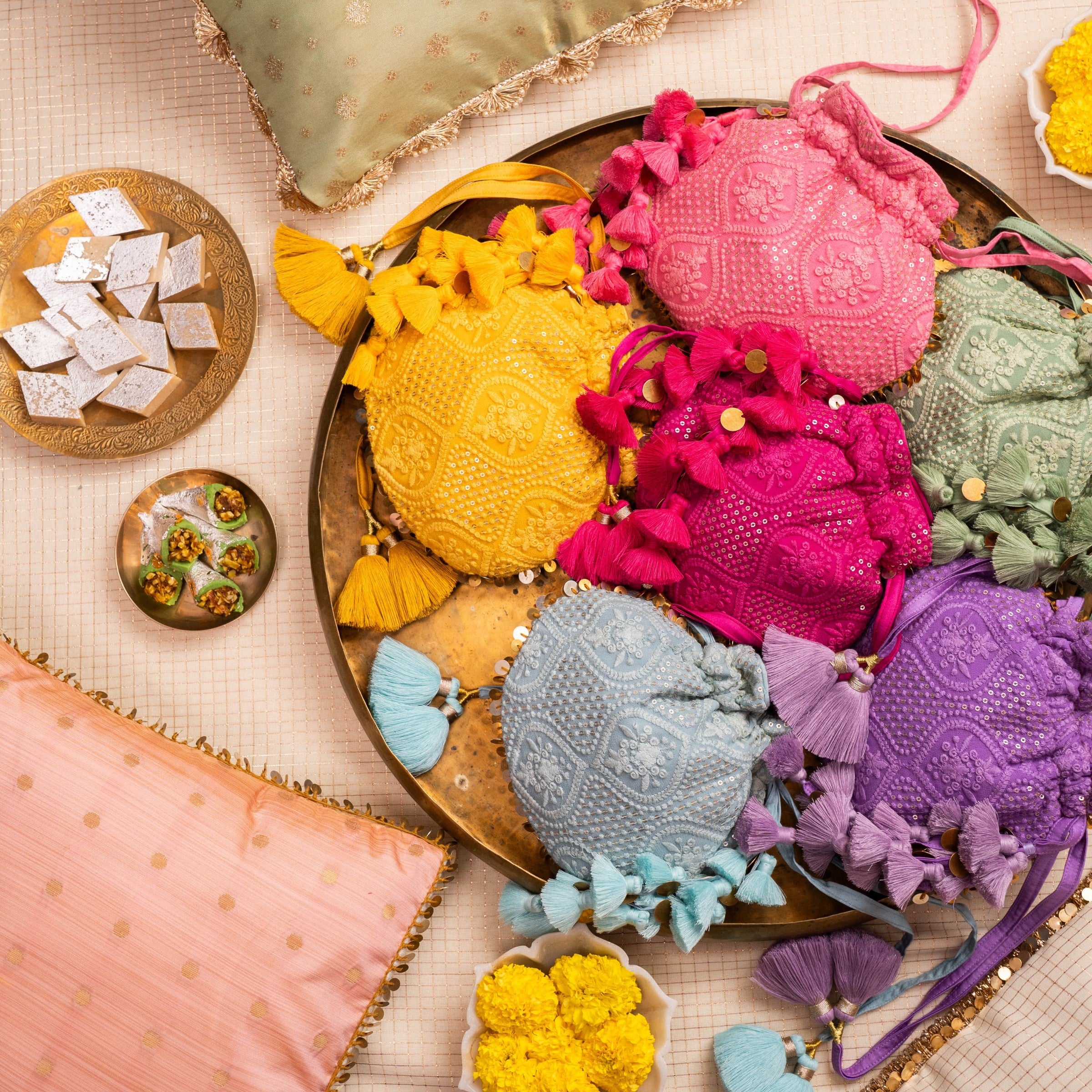 ROOHANI POTLI YELLOW