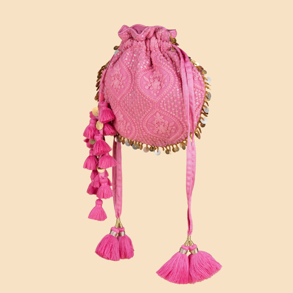 ROOHANI POTLI LIGHT PINK