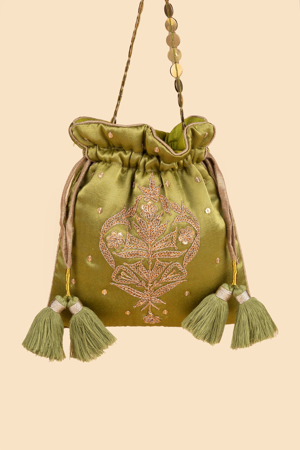 NOORI POTLI MEHENDI GREEN