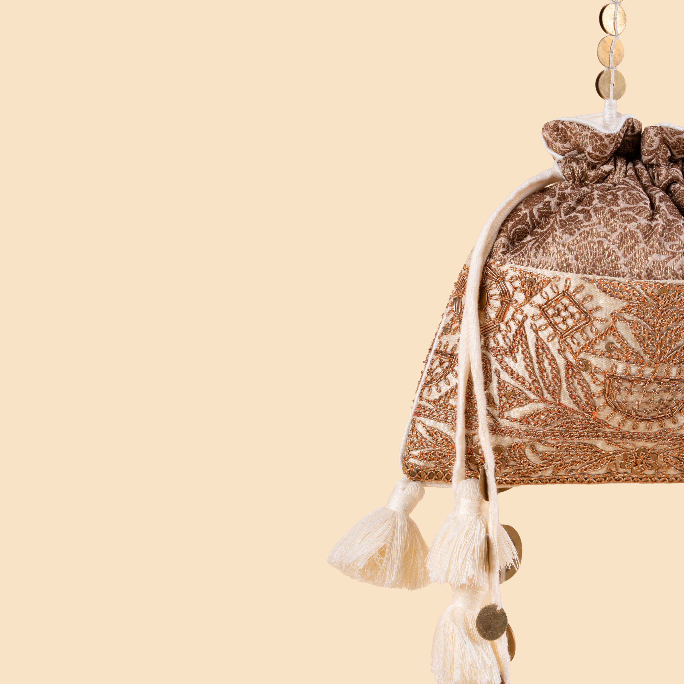 NOOR POTLI (WHITE)
